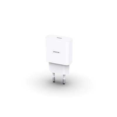 usb-c pd 20w charger slim white bulkpack
