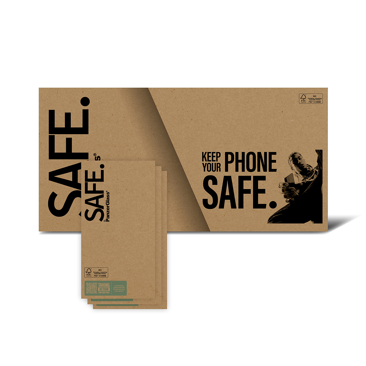 PANZERGLASS SAFE SCREEN PROTECTOR IP 17/17 PRO/16 PRO