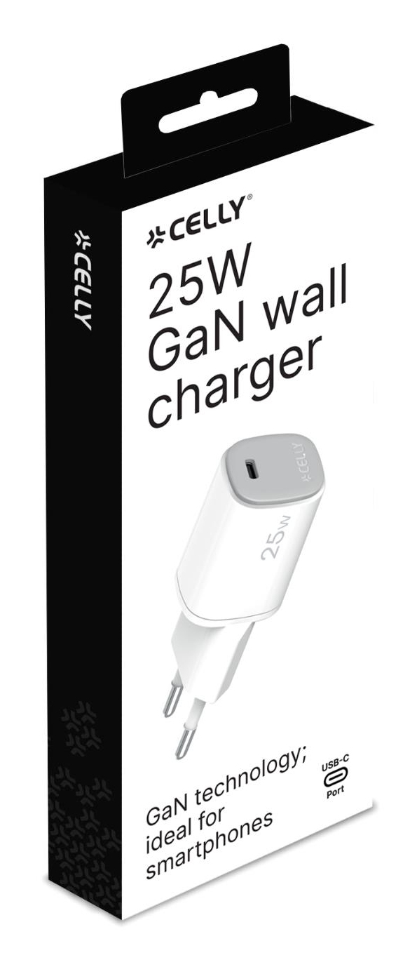 Celly Wall Charger Single USB-C 25W