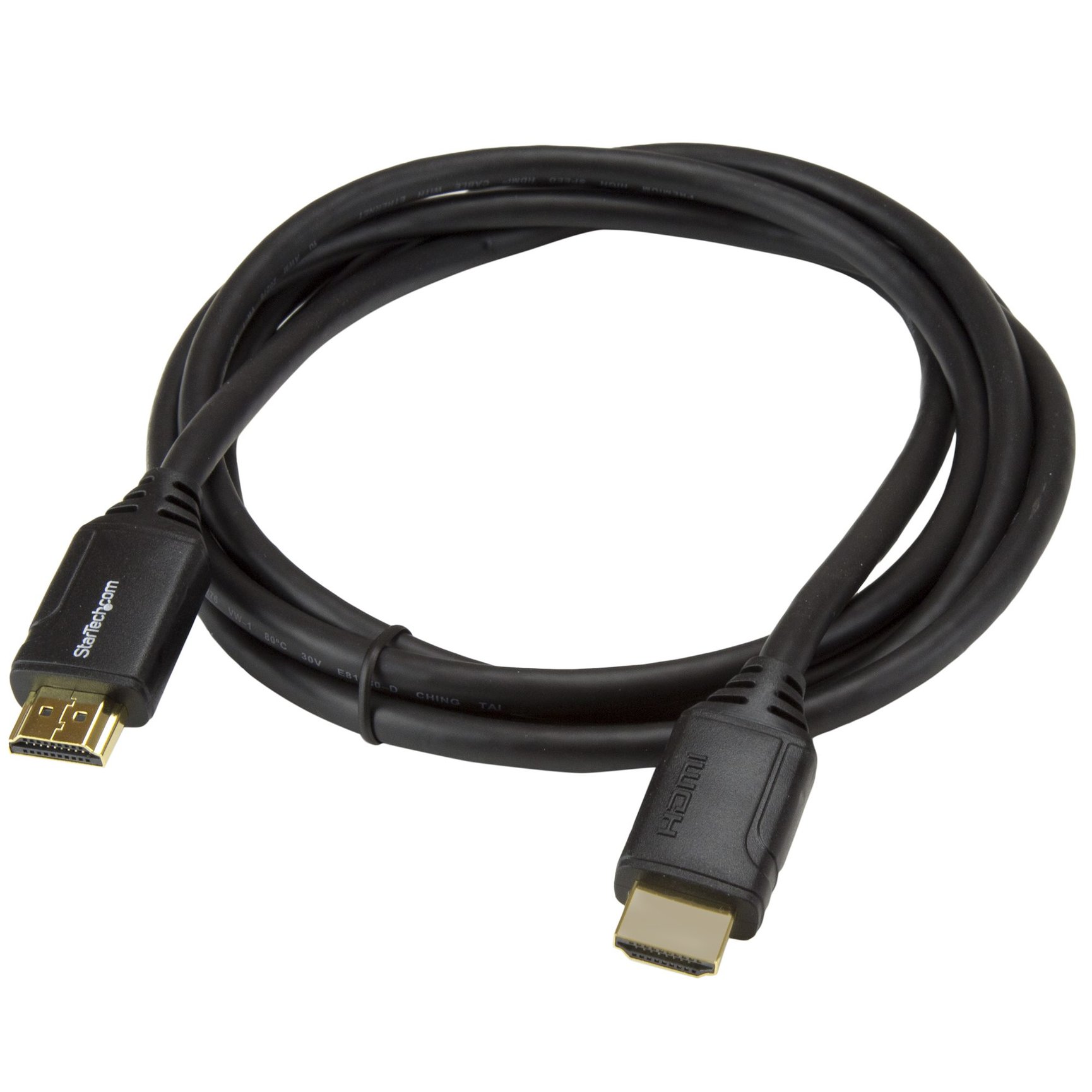 HDMM2MP StarTech.com 1,8m (6 ft.) Premium High Speed HDMI Cable with