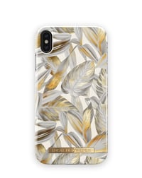 IDEAL FASHION CASE IPHONE XS MAX PLATINUM LEAVES