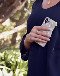 IDEAL FASHION CASE IPHONE XS MAX PLATINUM LEAVES