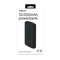 Celly Powerbank 10 000 Mah Black