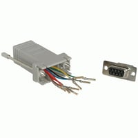 C2G Modular Adapter - Seriell adapter - RJ-45 (hona) till DB-9 (hane) - grå
